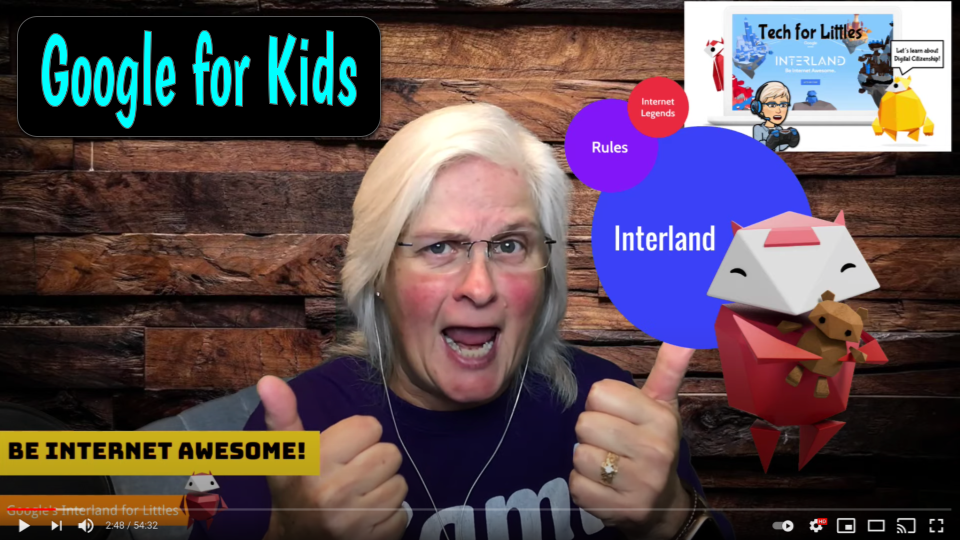 Google for Kids - Be Internet Awesome